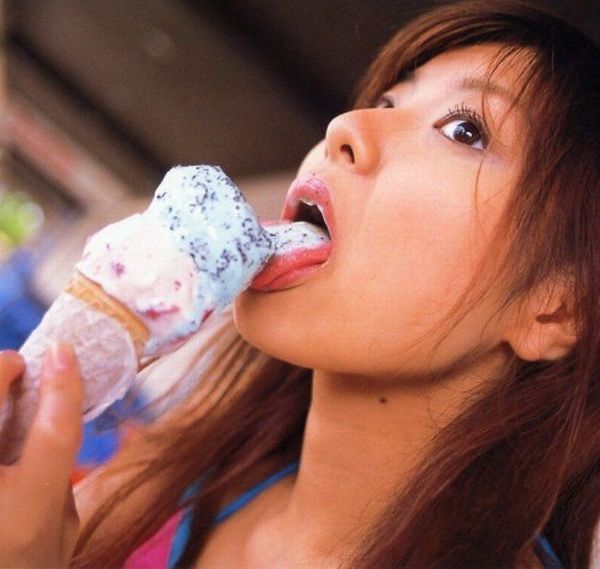 Very tasty combination of girls and ice cream - 19
