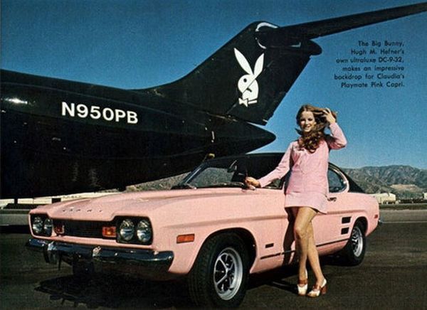 Girls and cars on the pages of Playboy - 05