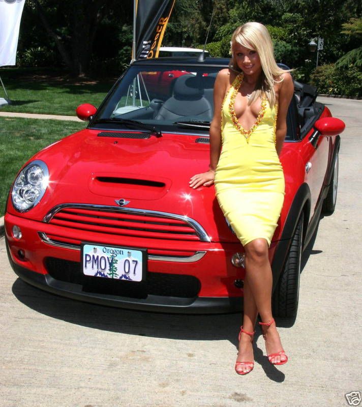 Girls and cars on the pages of Playboy - 28