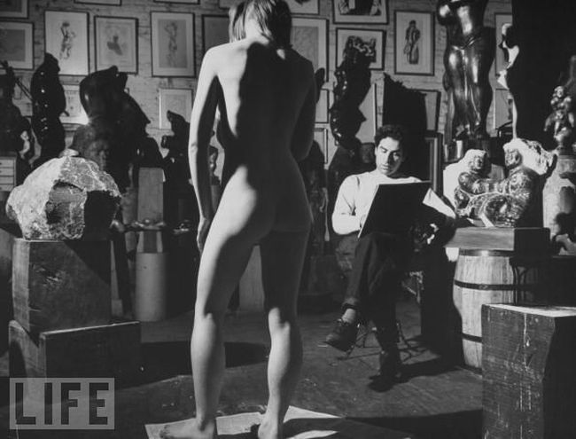 Robert Rauschenberg and his naked art - 04