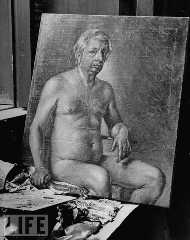 Robert Rauschenberg and his naked art - 05