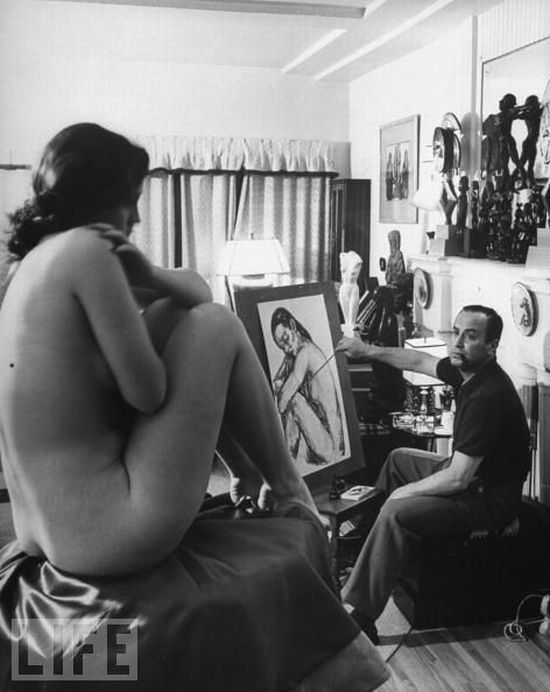 Robert Rauschenberg and his naked art - 07