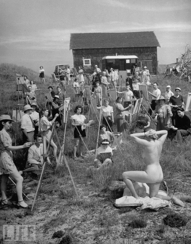 Robert Rauschenberg and his naked art - 10
