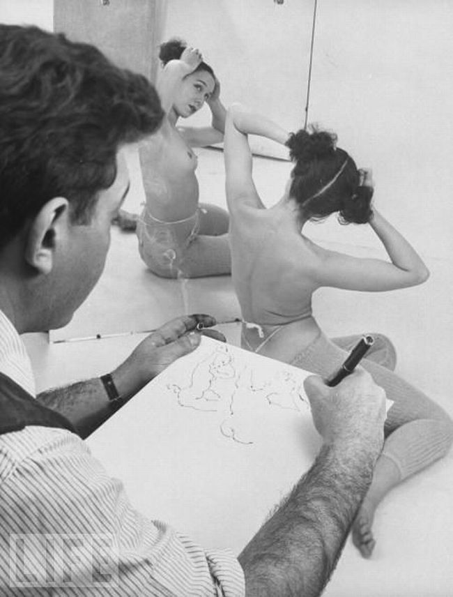 Robert Rauschenberg and his naked art - 12