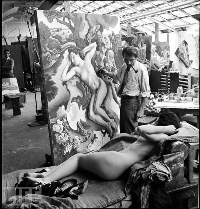 Robert Rauschenberg and his naked art - 16