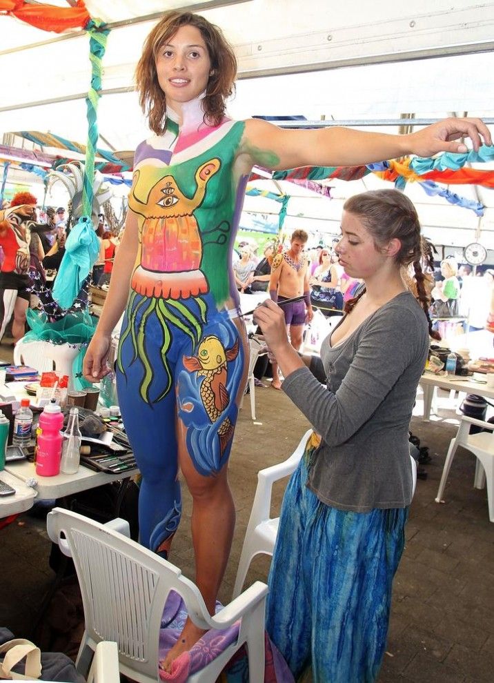 Body art festival in Australia - 22