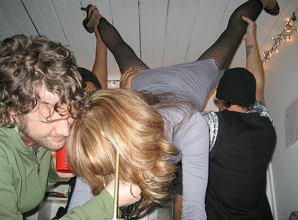 Sultry beauties do keg stands - 03