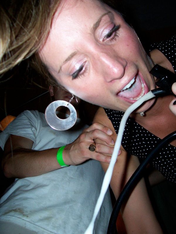 Sultry beauties do keg stands - 06