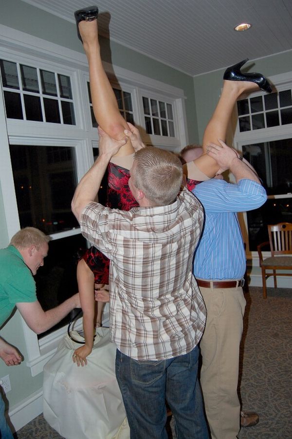 Sultry beauties do keg stands - 23