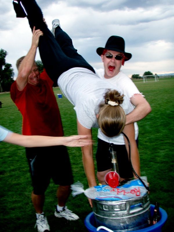 Sultry beauties do keg stands - 30