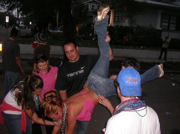 Sultry beauties do keg stands - 43