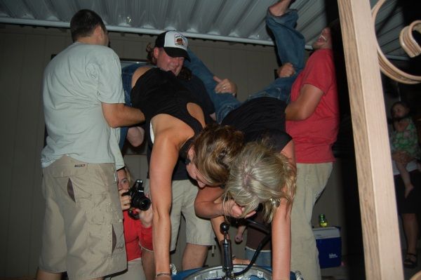 Sultry beauties do keg stands - 48