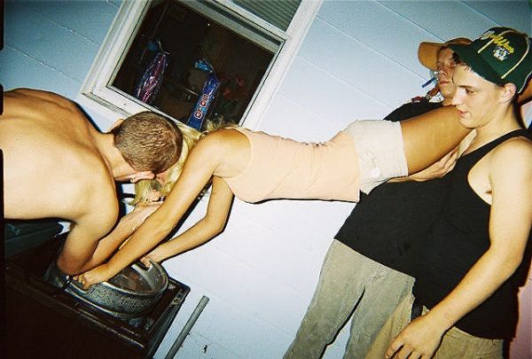 Sultry beauties do keg stands - 50