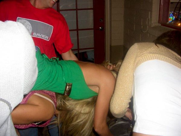 Sultry beauties do keg stands - 54