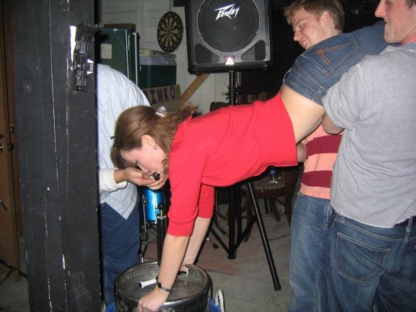 Sultry beauties do keg stands - 56