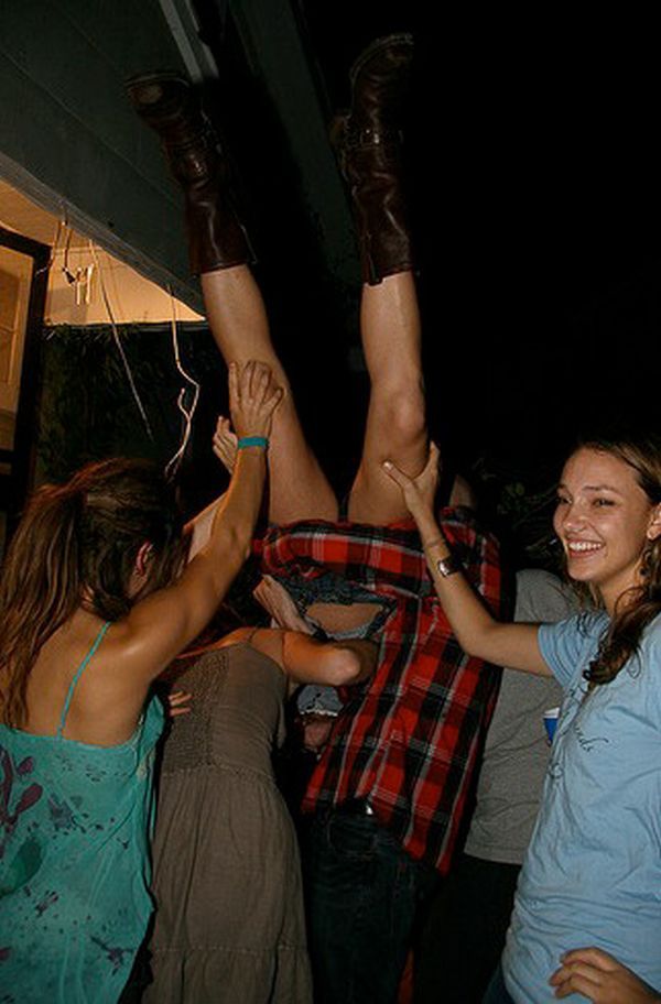 Sultry beauties do keg stands - 66