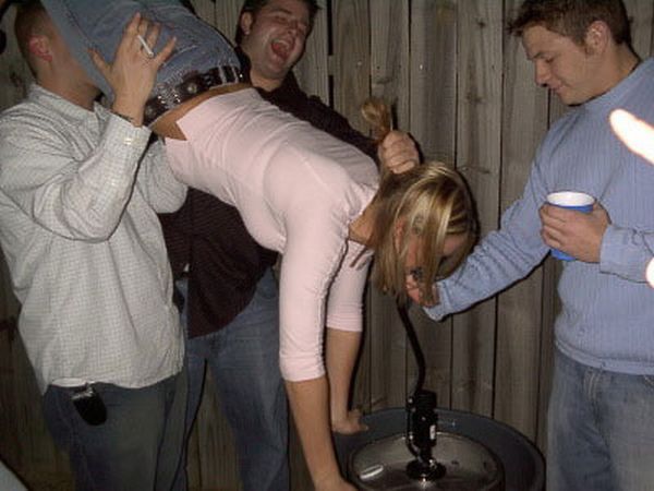 Sultry beauties do keg stands - 71