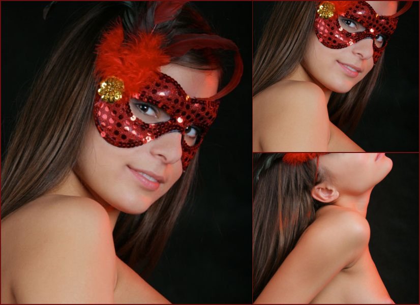 Even this carnival mask wasn’t able to hide the beauty of this babe - 18