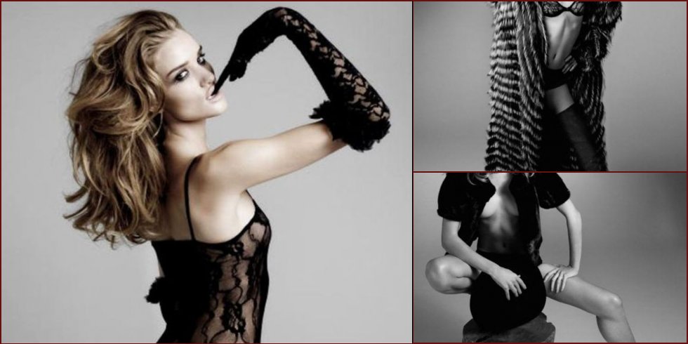 Rosie Huntington-Whitely got naked for DT magazine - 3