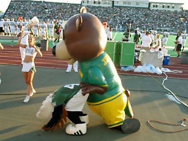 Sports mascots who love to have some fun - 01