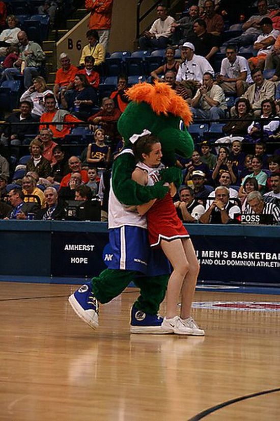 Sports mascots who love to have some fun - 13