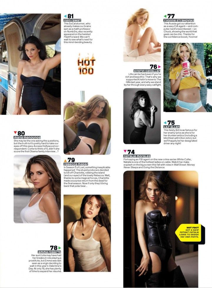 The hottest women of 2010 according to MAXIM magazine - 07