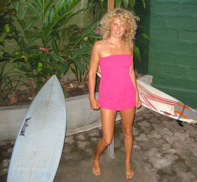 Sexy beauties with surfboards - 19