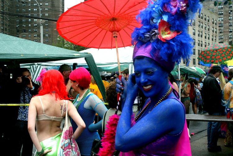 Parade of mermaids in New York - 33
