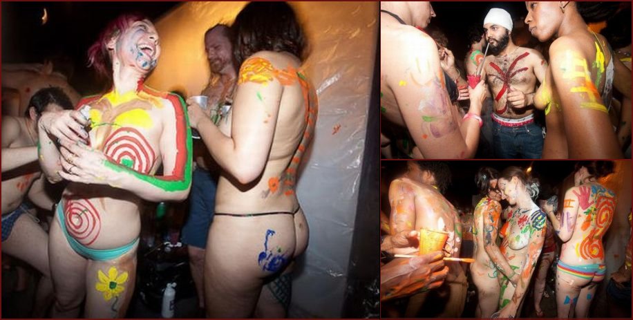 Body-art party in a New York Club - 17