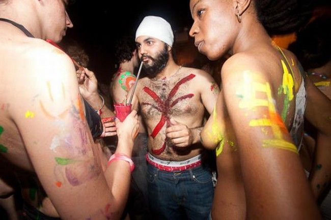 Body-art party in a New York Club - 02