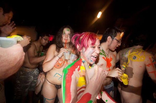 Body-art party in a New York Club - 06