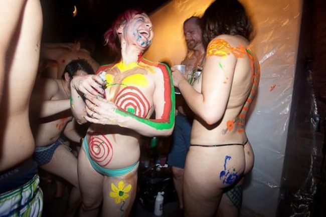 Body-art party in a New York Club - 09
