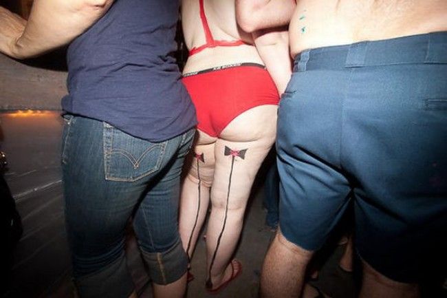 Body-art party in a New York Club - 11