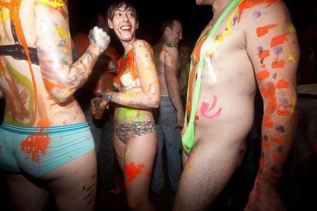 Body-art party in a New York Club - 15