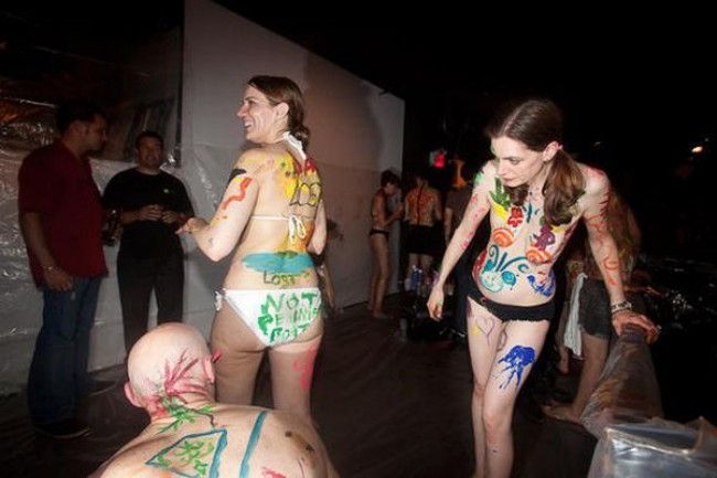 Body-art party in a New York Club - 16
