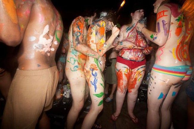 Body-art party in a New York Club - 17