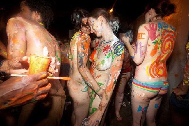 Body-art party in a New York Club - 18