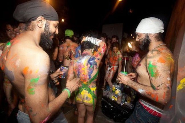 Body-art party in a New York Club - 19