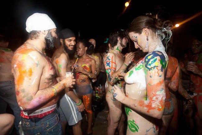 Body-art party in a New York Club - 22