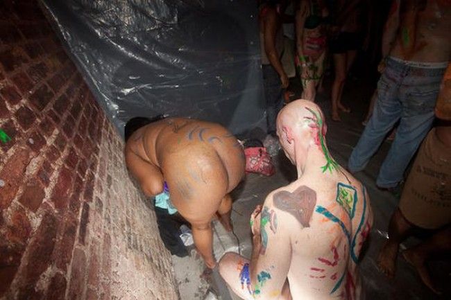 Body-art party in a New York Club - 24