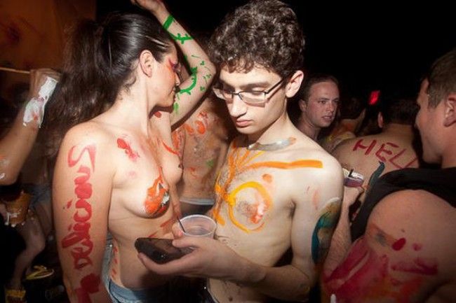 Body-art party in a New York Club - 29
