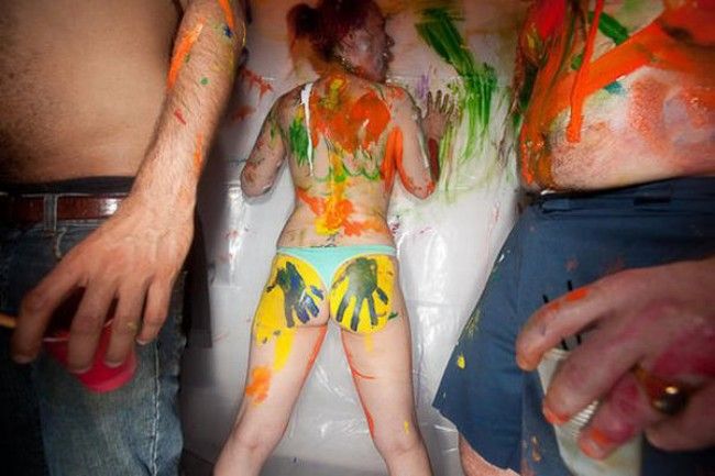 Body-art party in a New York Club - 32
