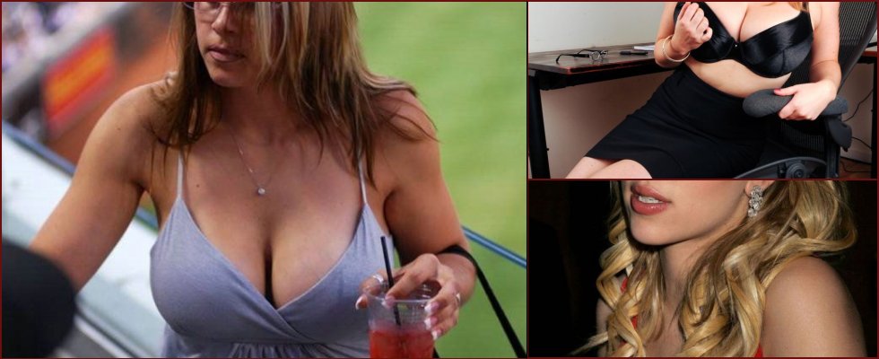 Deep cleavage draws men’s gaze like a magnet - 10