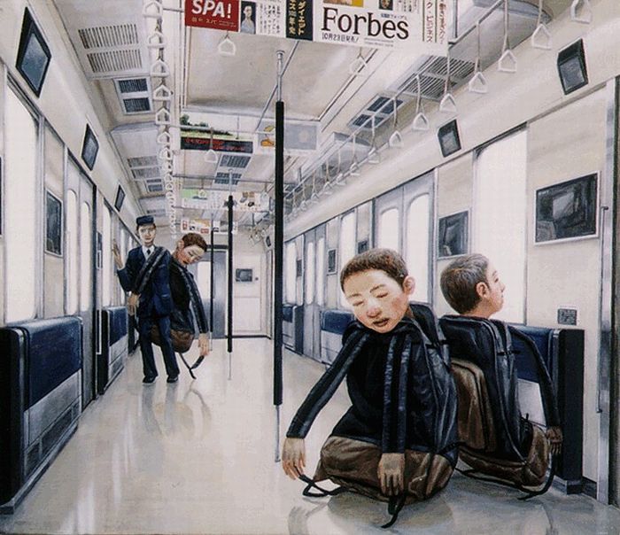 Paradoxical drawings by Japanese artist Tetsuya Ishida - 10