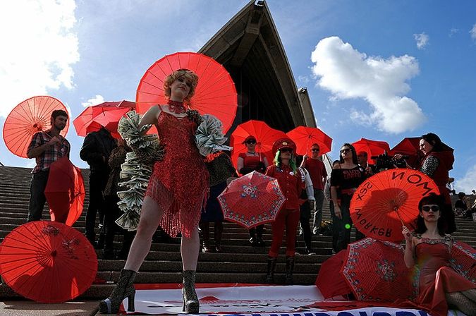 Protest of Sydney prostitutes - 09