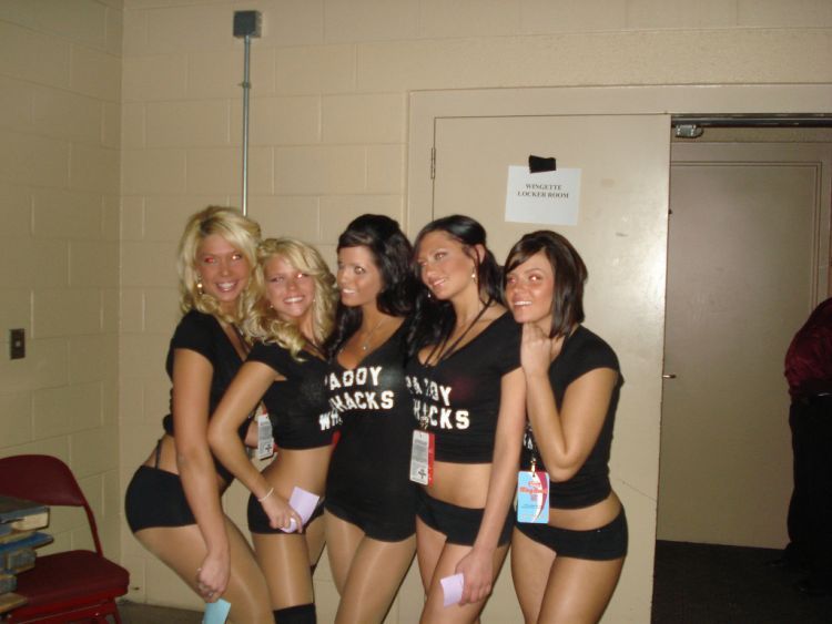 The hottest girls from the Wing Bowl - 08