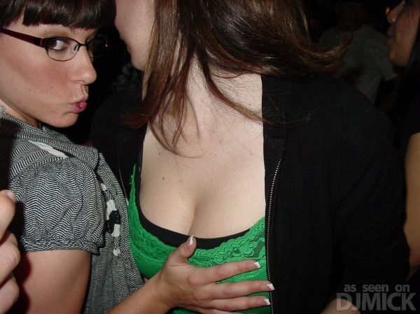 These girls love to touch titties. Especially those of others - 16