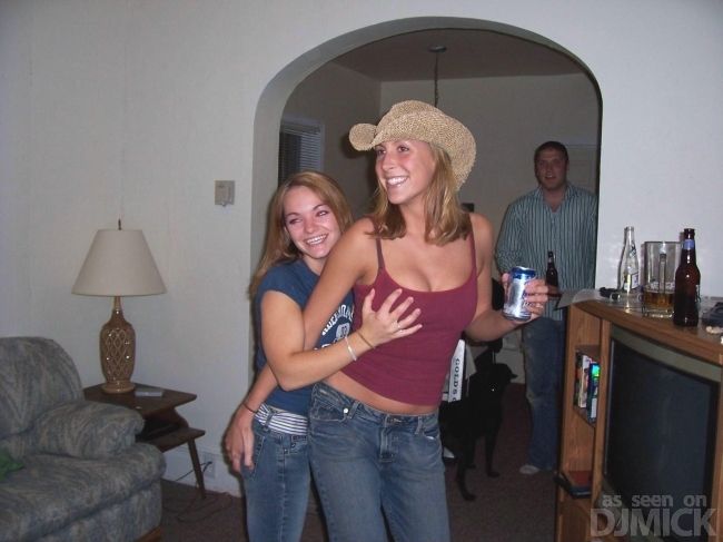 These girls love to touch titties. Especially those of others - 27
