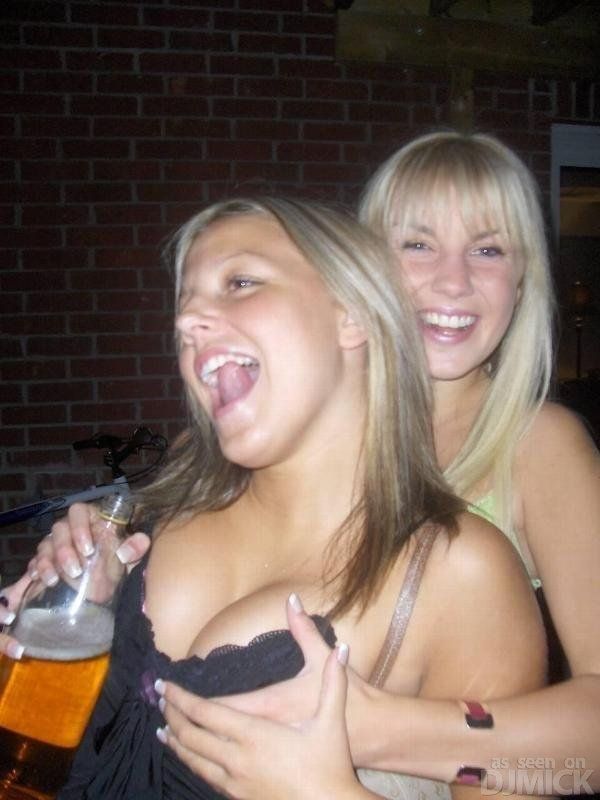 These girls love to touch titties. Especially those of others - 47