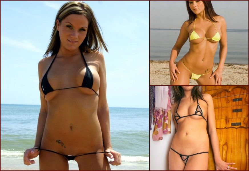 Micro-bikinis, it’d be great if every girl wore such a swimming suit - 13